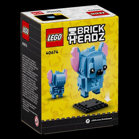 LEGO 40674 BrickHeadz Stitch NIB NEW Disney in Hand - Picture 11 of 12